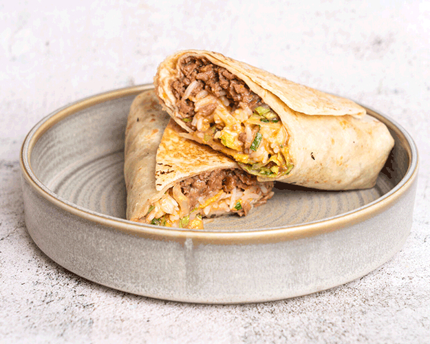 Cheezy Protein Burrito