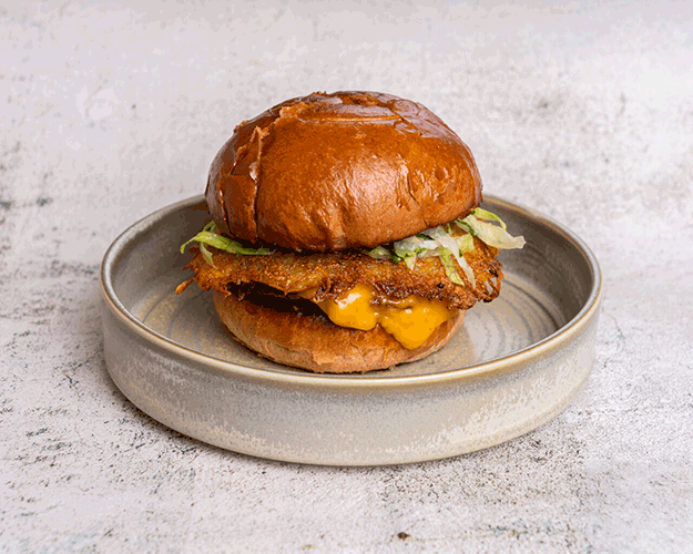 Smashed Rösti & Cheese Burger